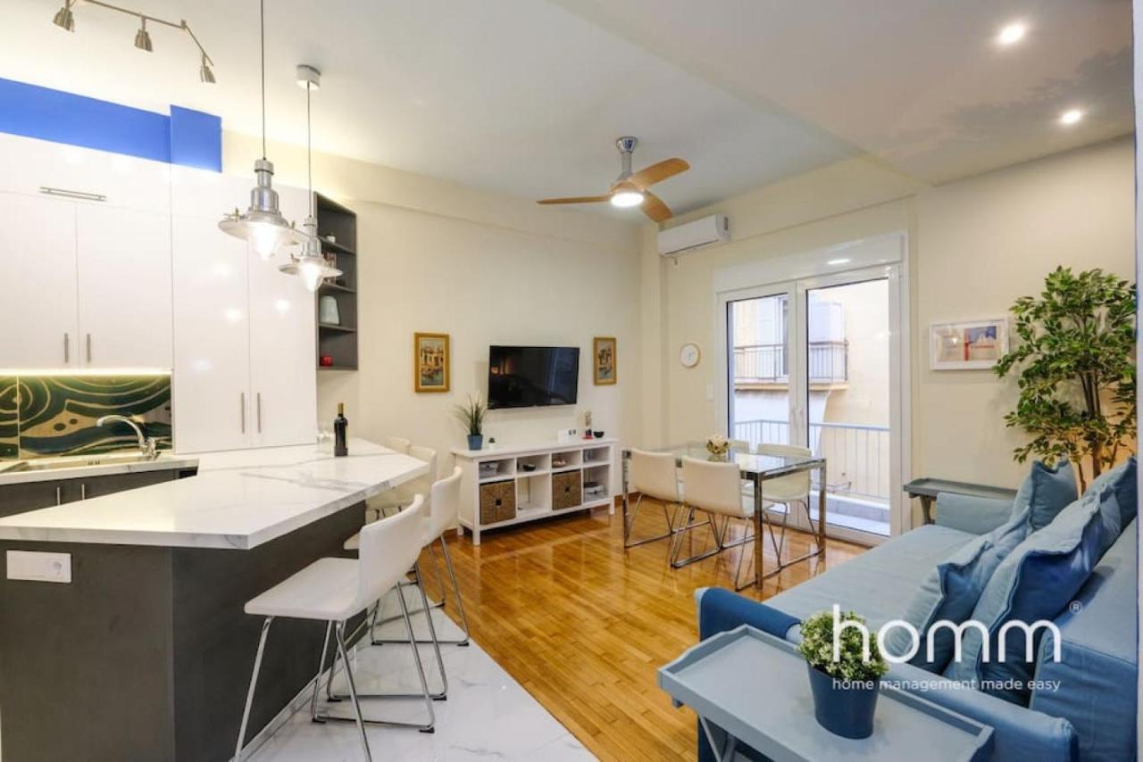 Lovely Homm Apartment In Pasalimani, Pireas 외부 사진